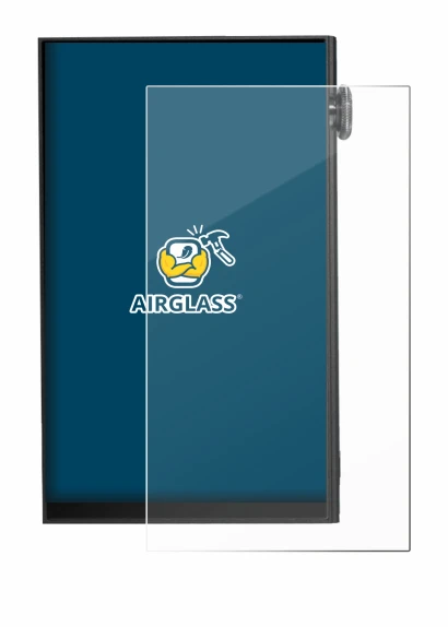 Image of the device iBasso DX180 with a wide variety of screen protectors.