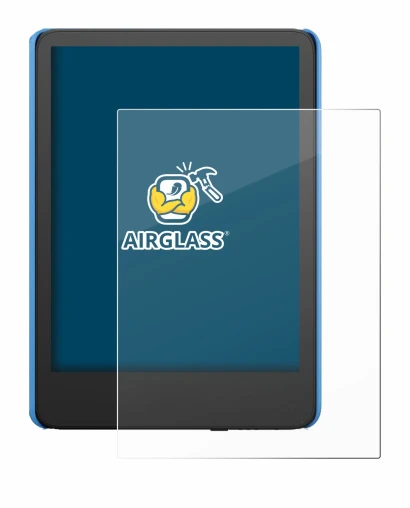Image of the device Amazon Kindle Kids (2024) with a wide variety of screen protectors.