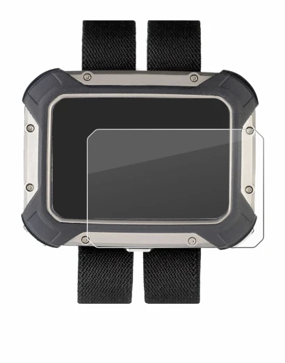 Image of the device Apeks DSX with a wide variety of screen protectors.