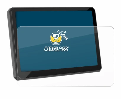 Image of the device Carpuride W702BS 7" with a wide variety of screen protectors.