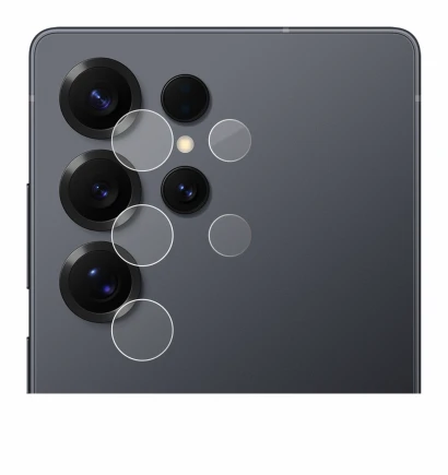 Image of the device Samsung Galaxy S25 Ultra Enterprise Edition (ONLY Camera Lens) with a wide variety of screen protectors.