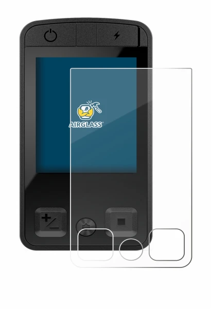 Image of the device Bosch Kiox 400C with a wide variety of screen protectors.