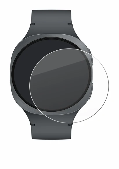 Image of the device Samsung Galaxy Watch 8 (40 mm) with a wide variety of screen protectors.