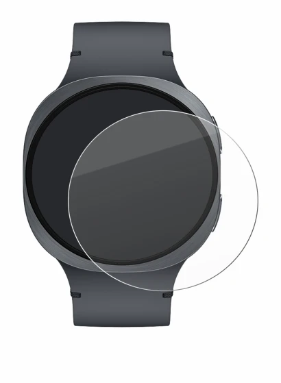 Image of the device Samsung Galaxy Watch 8 (44 mm) with a wide variety of screen protectors.