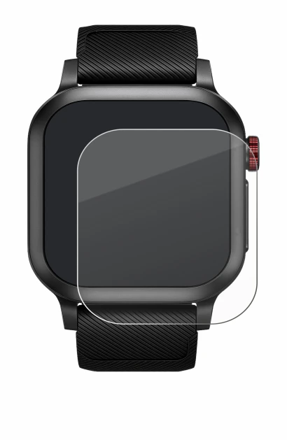 Image of the device Haylou Iron Neo 1.95" with a wide variety of screen protectors.