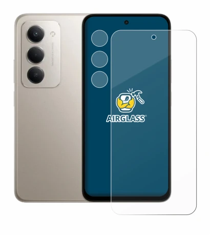 Image of the device Xiaomi Redmi 15 (Front+Camera) with a wide variety of screen protectors.