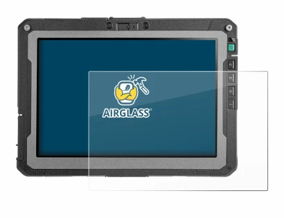 Image of the device Getac ZX10 G2 with a wide variety of screen protectors.
