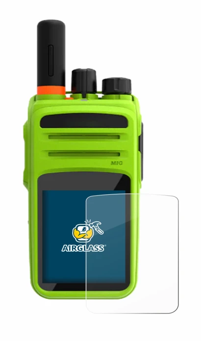 Image of the device Talkpod N58 Plus with a wide variety of screen protectors.