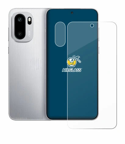 Image of the device OnePlus Ace 6 (Front+Camera) with a wide variety of screen protectors.