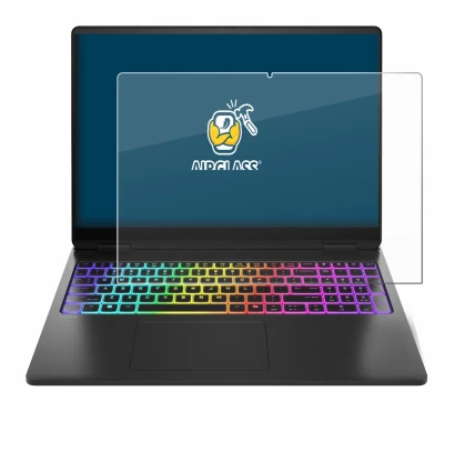 Image of the device HP Omen Max 16 with a wide variety of screen protectors.