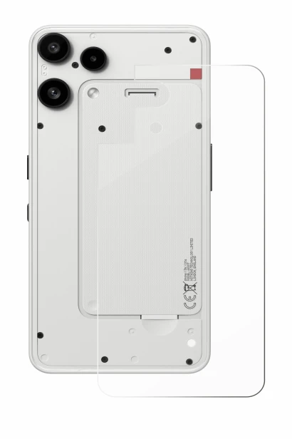 Image of the device Nothing Phone (3a) Lite (Back) with a wide variety of screen protectors.