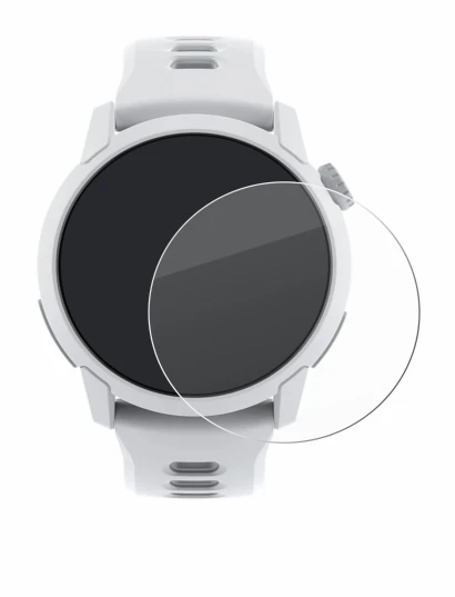 Image of the device Coros Pace 4 with a wide variety of screen protectors.