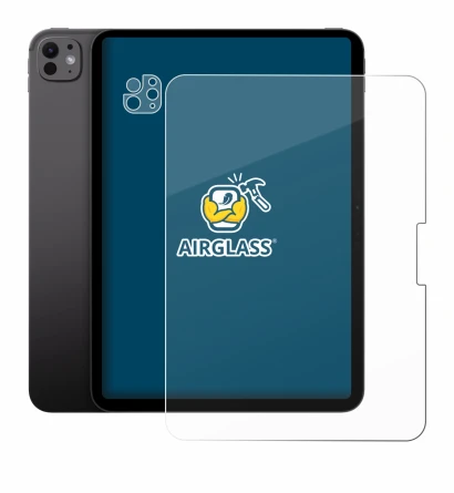 Image of the device Apple iPad Pro 11" 2025 (Front+Camera) with a wide variety of screen protectors.