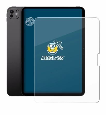 Image of the device Apple iPad Pro 13" 2025 (Front+Camera) with a wide variety of screen protectors.