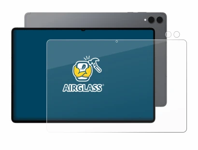 Image of the device Samsung Galaxy Tab S11 Ultra (Front+Camera) with a wide variety of screen protectors.