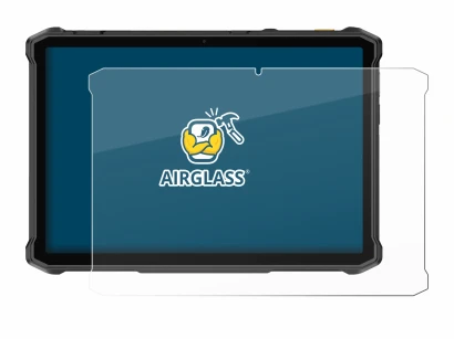 Image of the device Ulefone Armor Pad 5 Pro with a wide variety of screen protectors.