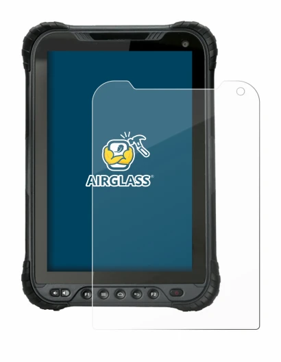 Image of the device Unitech TB85 Plus with a wide variety of screen protectors.