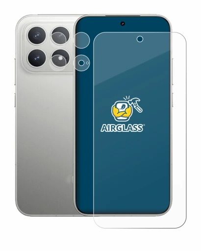 Image of the device Xiaomi Poco F8 Pro (Front+Camera) with a wide variety of screen protectors.