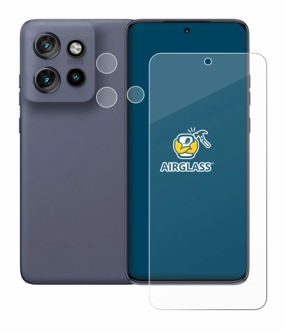 Image of the device Motorola Edge 60 Neo (Front+Camera) with a wide variety of screen protectors.