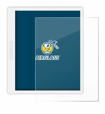Image of the device Bigme B751C-S with a wide variety of screen protectors.