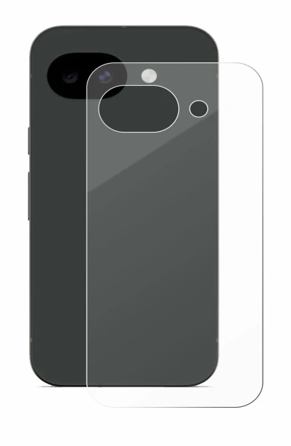 Image of the device Google Pixel 10a (Back) with a wide variety of screen protectors.