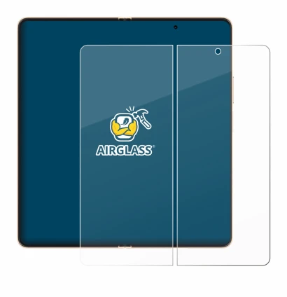 Image of the device Honor Magic V6 (Inner display) with a wide variety of screen protectors.