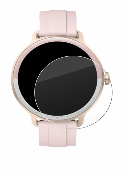 Image of the device KIBFLE DR03 1.27" with a wide variety of screen protectors.