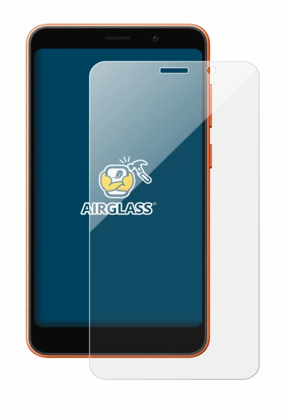 Image of the device Ulefone Note 22 with a wide variety of screen protectors.