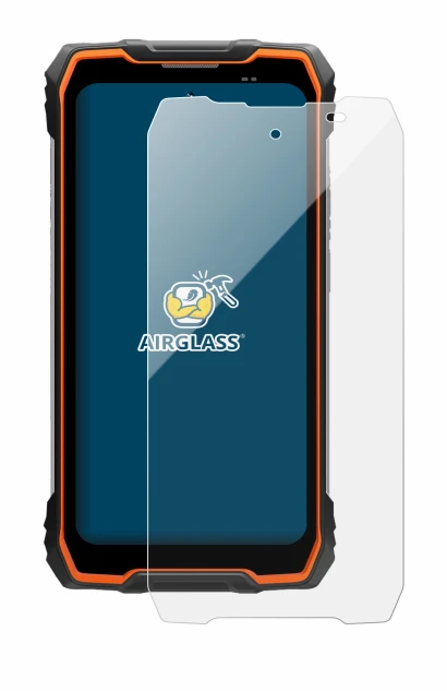 Image of the device Blackview Rock 2 with a wide variety of screen protectors.