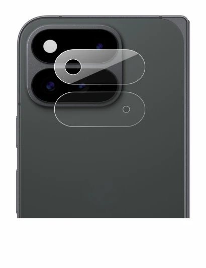 Image of the device Google Pixel 11 Pro Fold (ONLY Camera Lens) with a wide variety of screen protectors.