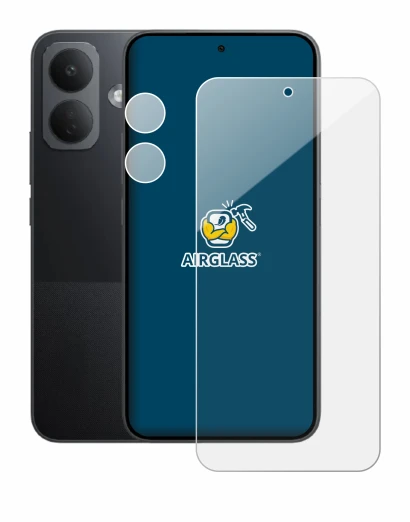 Image of the device Xiaomi Poco X8 (Front+Camera) with a wide variety of screen protectors.