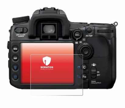 Image of the device Sony Alpha 700 (DSLR-A700) with a wide variety of screen protectors.
