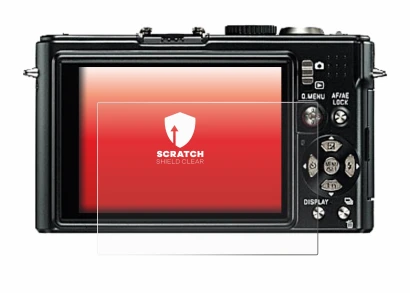 Image of the device Leica D-Lux 4 with a wide variety of screen protectors.