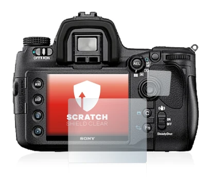 Image of the device Sony Alpha 850 (DSLR-A850) with a wide variety of screen protectors.
