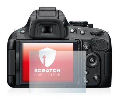Image of the device Nikon D5100 with a wide variety of screen protectors.