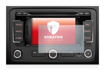 Image of the device Volkswagen Passat B7 2010-2015 RNS 315 5" with a wide variety of screen protectors.