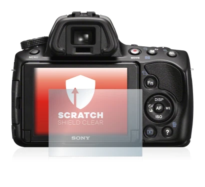 Image of the device Sony Alpha 37 (SLT-A37) with a wide variety of screen protectors.