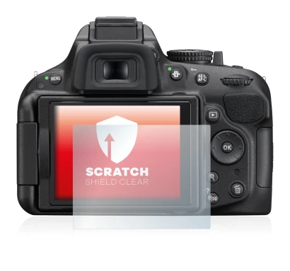 Image of the device Nikon D5200 with a wide variety of screen protectors.