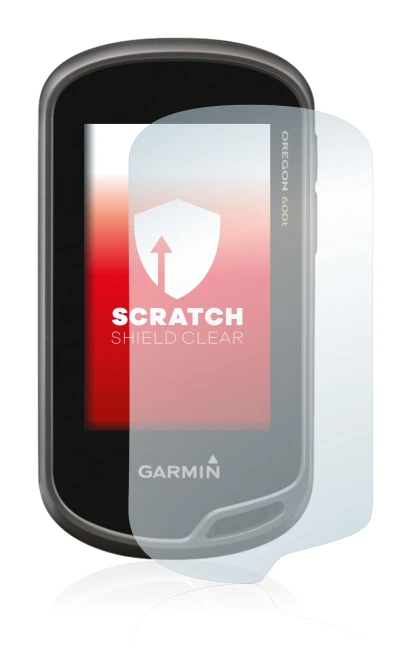 Image of the device Garmin Oregon 600t with a wide variety of screen protectors.