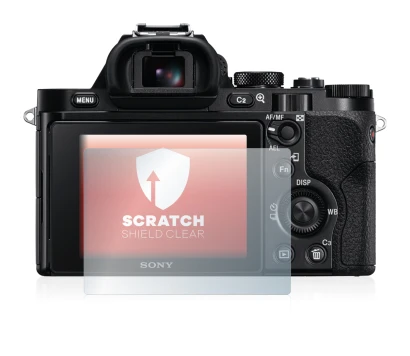 Image of the device Sony Alpha 7 (ILCE-7) with a wide variety of screen protectors.