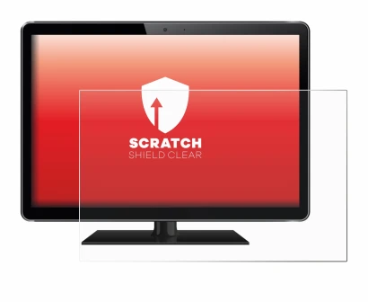 Image of the device with a wide variety of screen protectors.