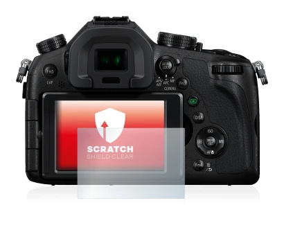 Image of the device Panasonic Lumix DMC-FZ1000 with a wide variety of screen protectors.