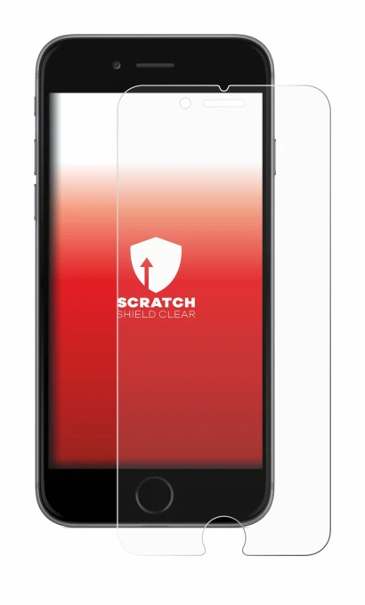 Image of the device Apple iPhone 6 with a wide variety of screen protectors.