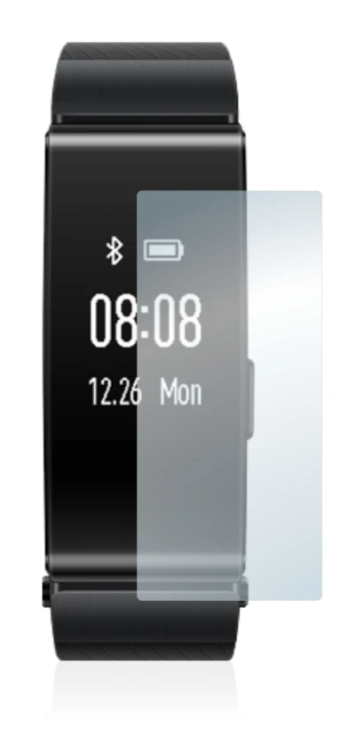 Image of the device Huawei TalkBand B2 with a wide variety of screen protectors.