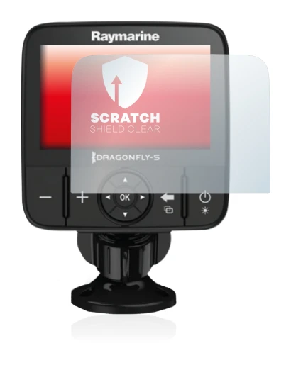 Image of the device Raymarine Dragonfly 5 with a wide variety of screen protectors.