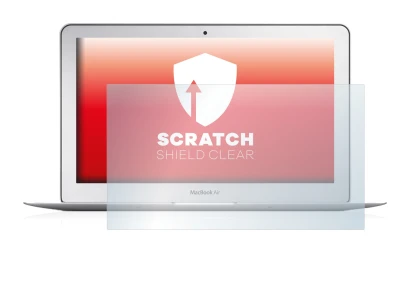 Image of the device Apple MacBook Air 11" (Early 2014) with a wide variety of screen protectors.