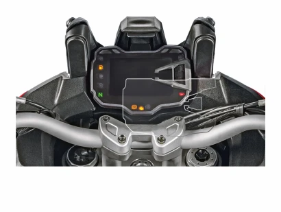 Image of the device Ducati Multistrada 1200S 2015 Speedometer display with a wide variety of screen protectors.