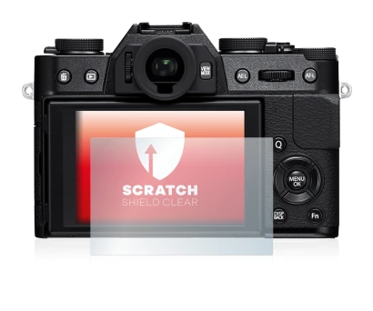 Image of the device Fujifilm X-T10 with a wide variety of screen protectors.