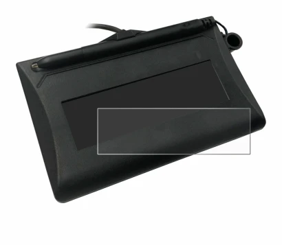 Image of the device Topaz T-LBK460-HSB-R with a wide variety of screen protectors.