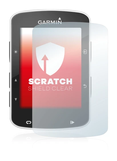Image of the device Garmin Edge 520 with a wide variety of screen protectors.